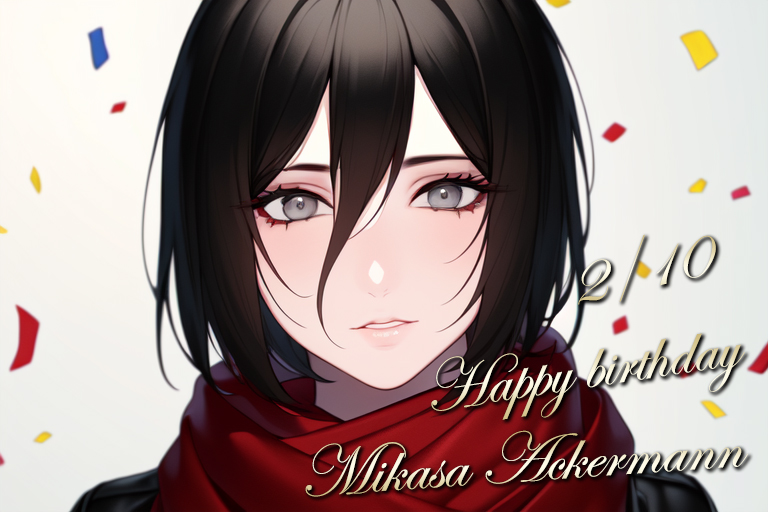 Mikasa Ackermann ミカサ・アッカーマン